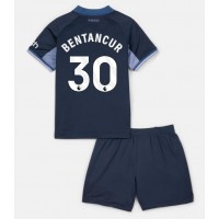 Tottenham Hotspur Rodrigo Bentancur #30 Bortedraktsett Barn 2023-24 Kortermet (+ Korte bukser)